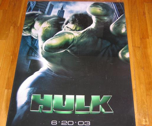 The poster looks like it's saying Talk to Hulk's 