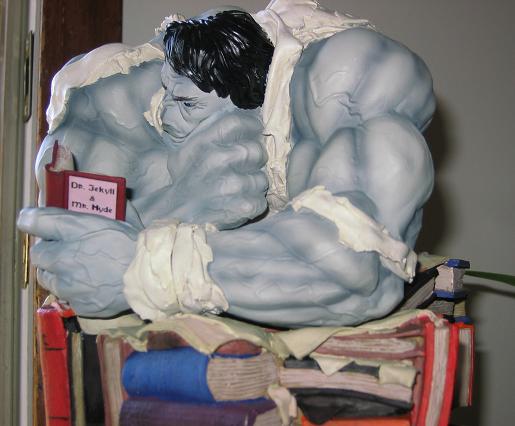 This Hulk piece goes in the top 3 statues busts I own