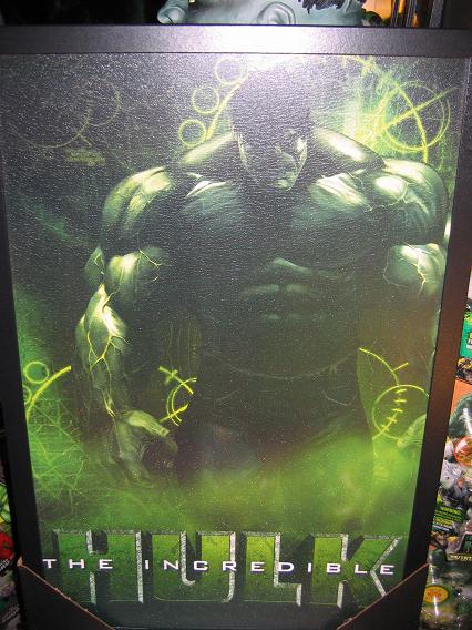 Framed Hulk Poster My wife came home with this framed poster for me