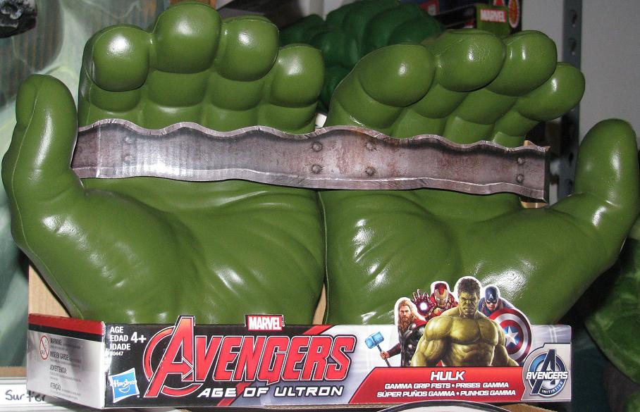 Avengers: AOU – Gamma Grip Fists (2015) | Ratchet's Hulk Collection